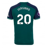 Arsenal Jorginho Frello #20 Tretí futbalový dres 2023-24 Krátky Rukáv